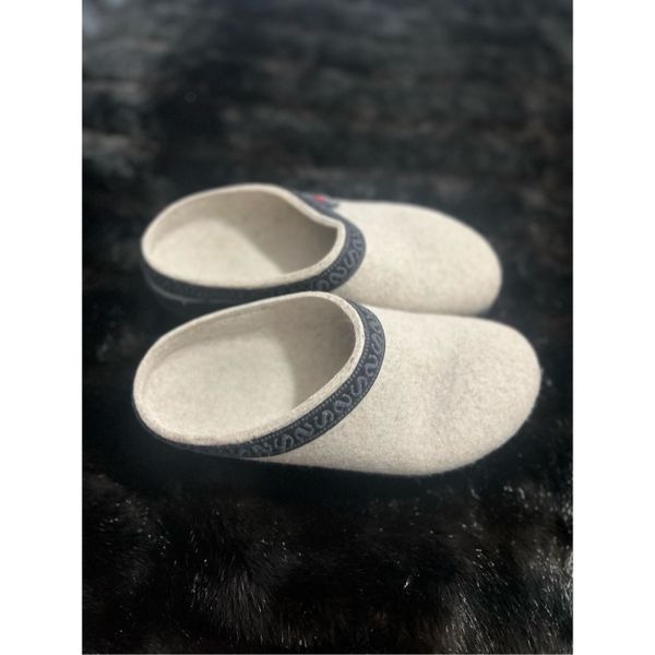 Stegmann WoolFlex Clogs Womens 8 Pure New Wool Comfort Shoe Made in Austria