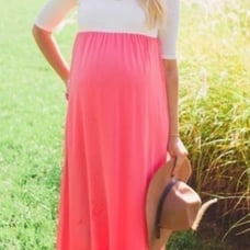Pinkblush dress sz Med