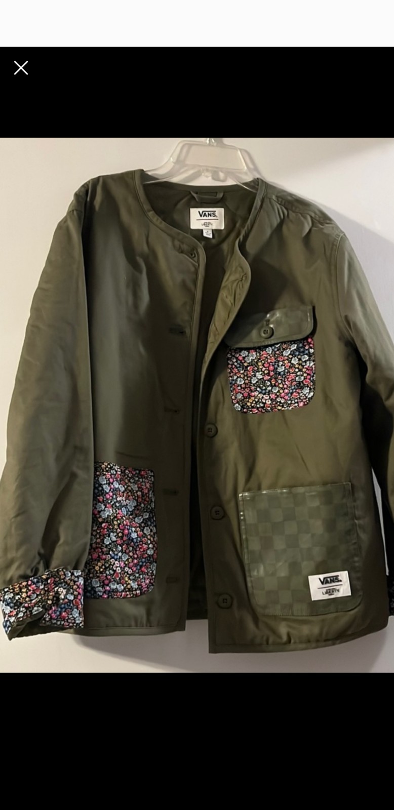 Vans x liberty fabric utility jacket