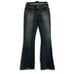 Silver Flare Jeans Medium Wash Mid Rise