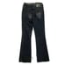 Silver Flare Jeans Medium Wash Mid Rise