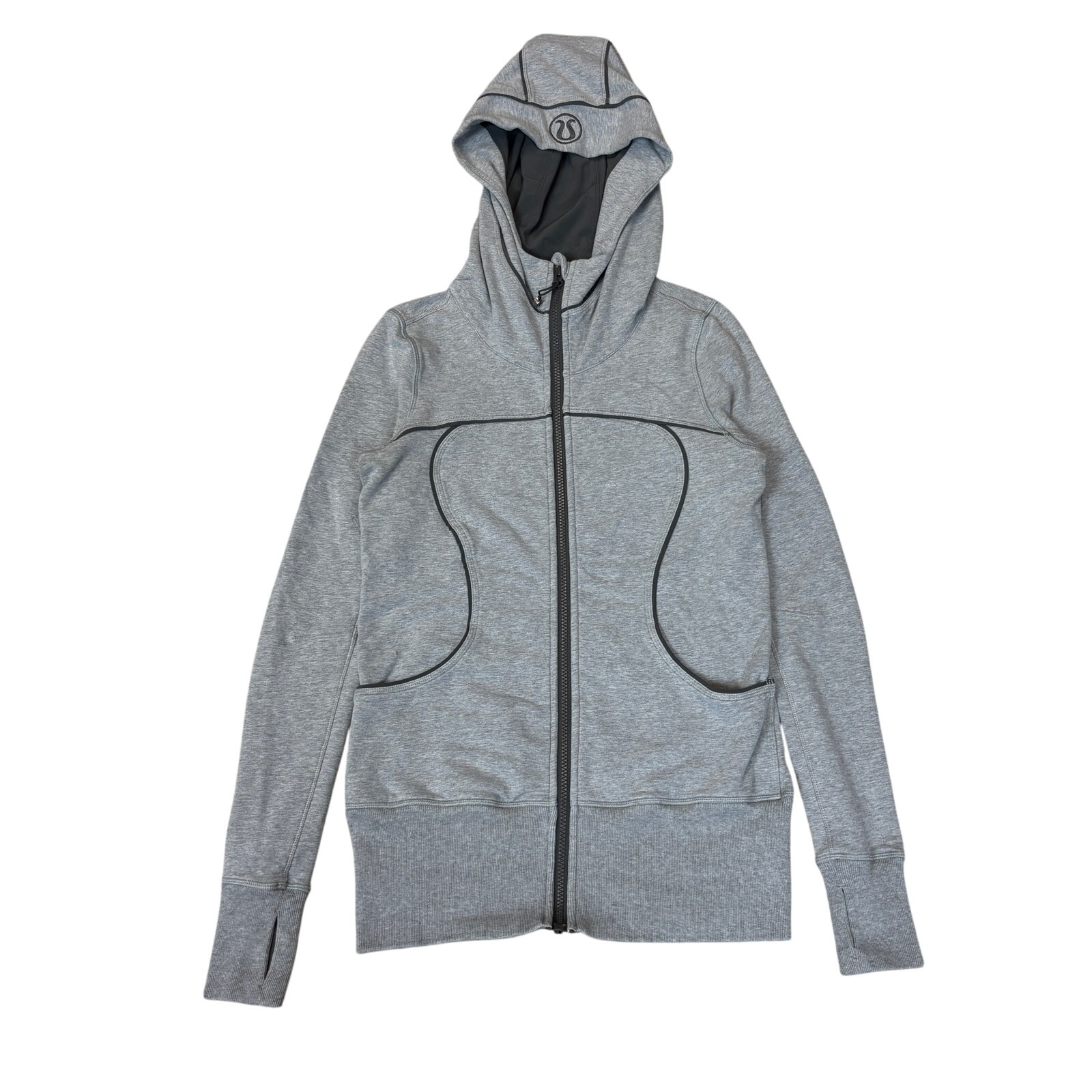 Lululemon Athletica Scuba Full Zip Hoodie Women's 6 Loungewear