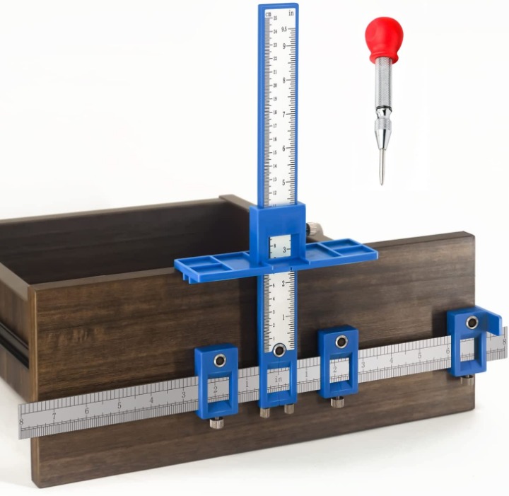 New! Cabinet Hardware Jig, Cabinet Handle Jig, Cabinet Hardware Template Tool