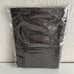 Restoration Hardware Petite Pleat Cotton Sateen Lumbar Sham Graphite Dark Gray