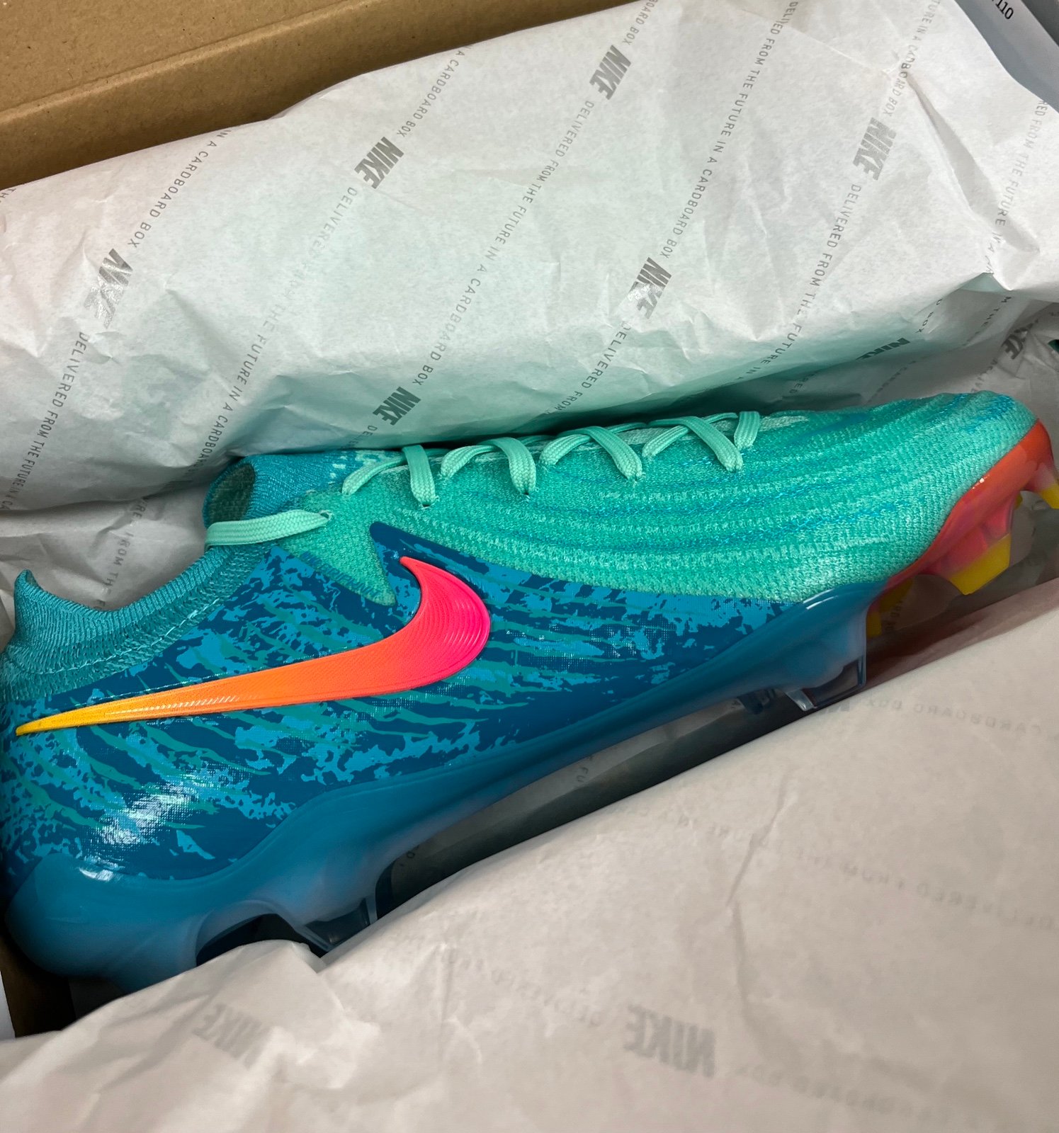Nike soccer cleat
