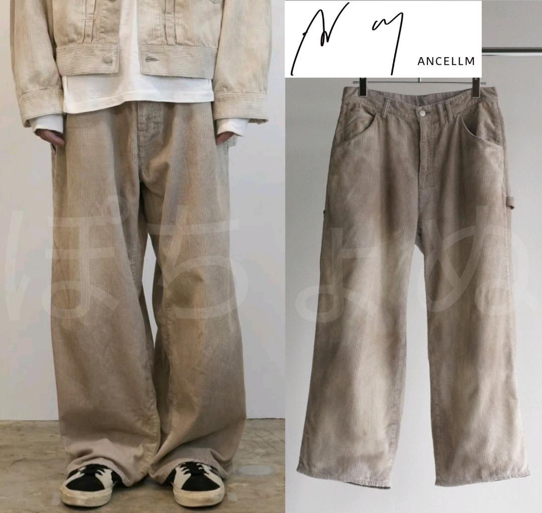 New ANCELLM CORDED VELVETEEN PAINTER PANTS