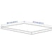 KOMPLEMENT Shelf 19 5/8 x22 7/8 black-brown 402.779.68