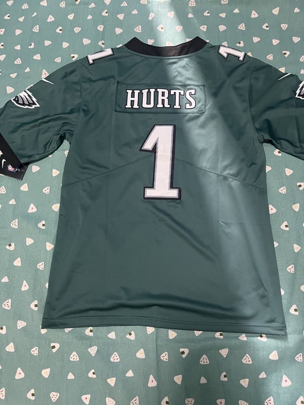 Football Jalen Hurts Philadelphia Eagles NFL Nike 1#Jersey