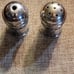 Vintage English salt&Pepper with inserts