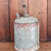 Vintage Empty Oil Can with Pour Spout and Handle