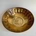 Vintage Brass Pineapple Bowl Trinket 10 Diameter