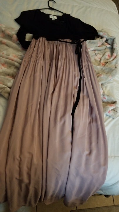 Formal maternity dress size large