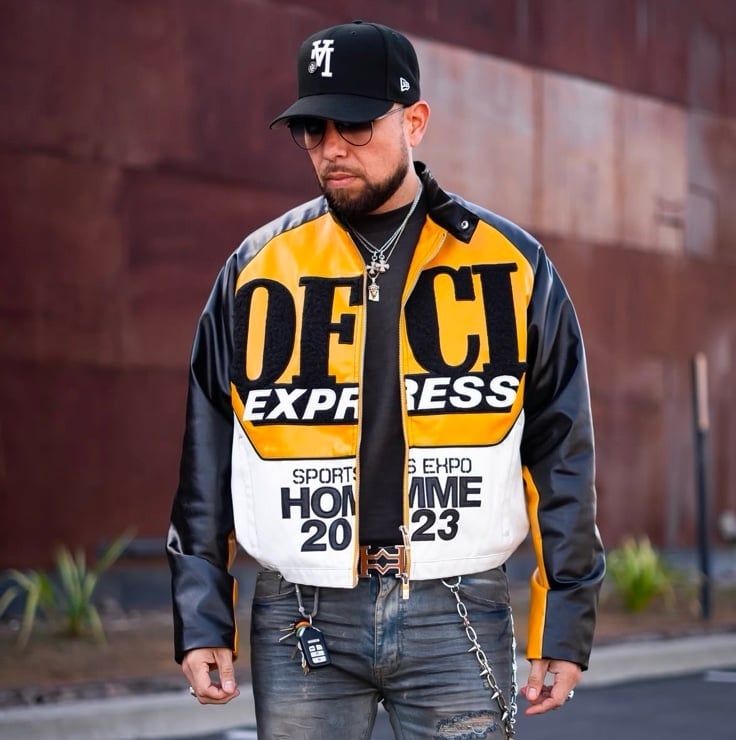 moto Jacket BoohooMan size L