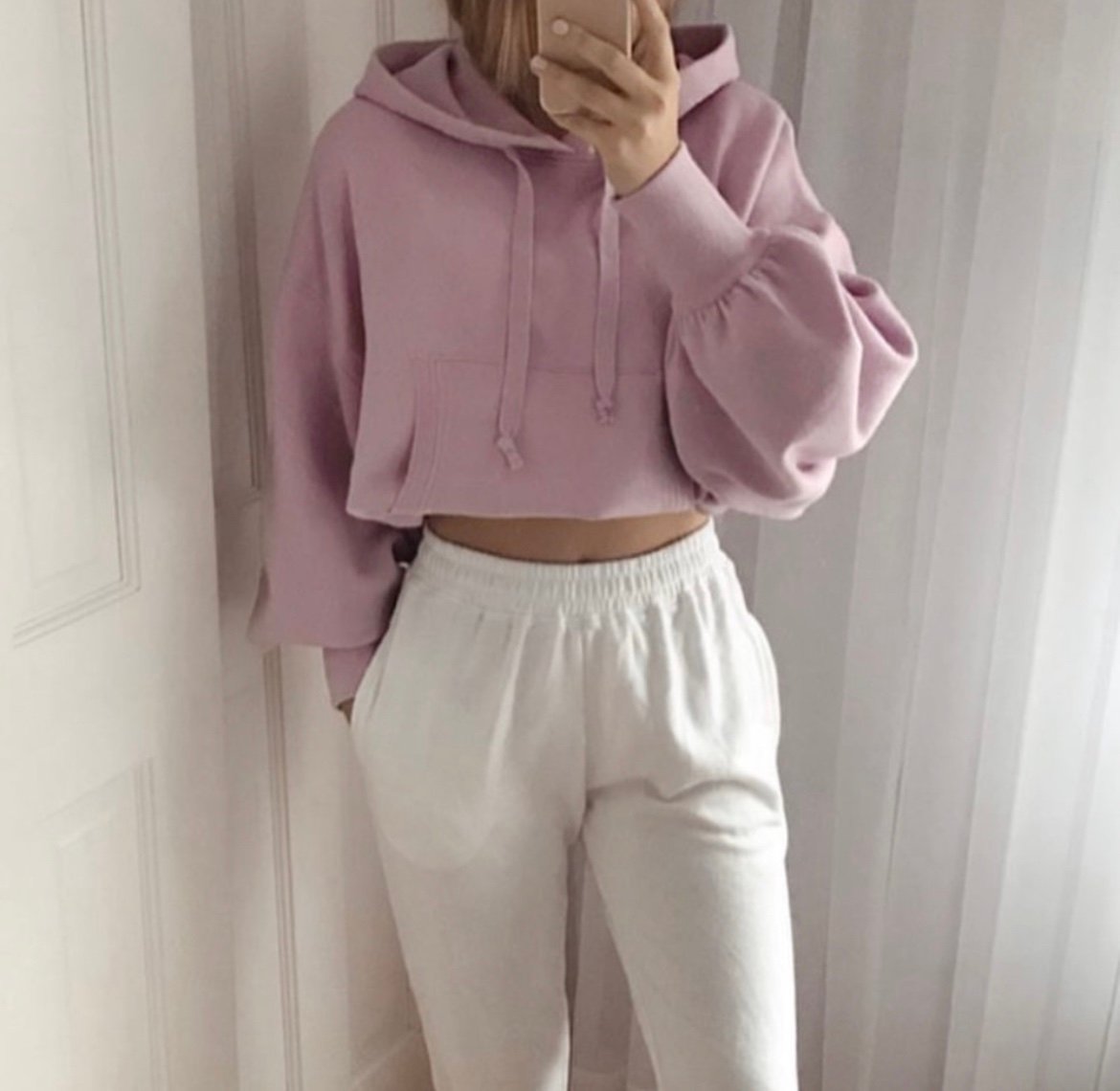 PURPLE ZARA SWEATSHIRT