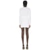 IRO Diamante Dress in White XSmall New Womens Shirtdress Long Sleeve