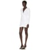 IRO Diamante Dress in White XSmall New Womens Shirtdress Long Sleeve