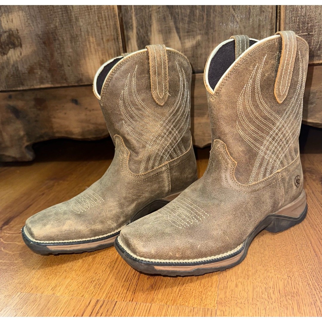 Ariat Child's Anthem Leather Western Boot, Youth Size 2