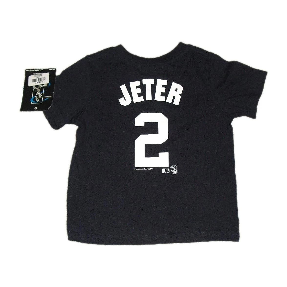 Derek Jeter New York Yankees Toddler Kids Youth Vintage 90s T-shirt Sz. 4T