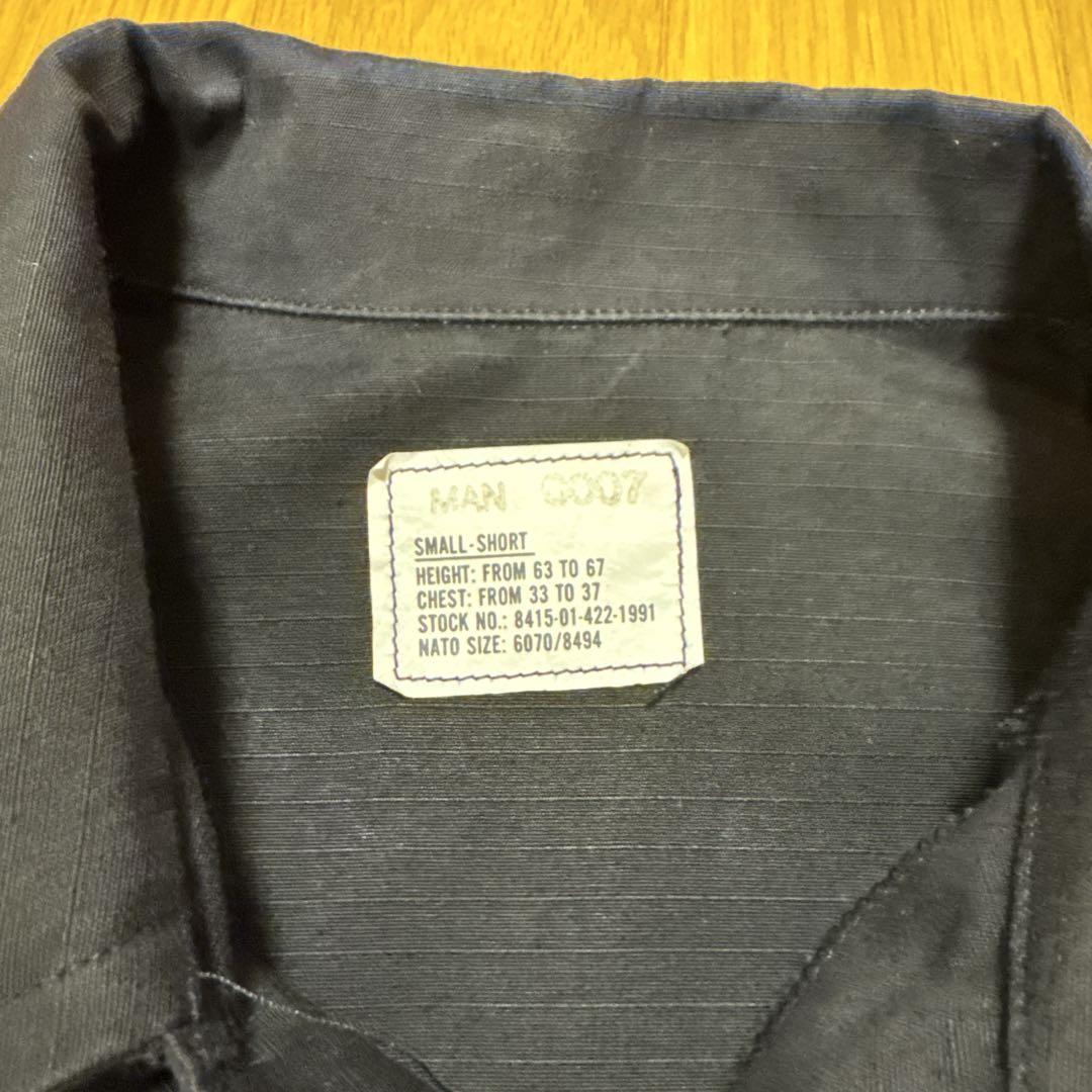 稀少サイズ90s BDU JACKET black357 S-XS USARMY 1990's 