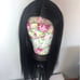 28 BLACK STRAIGHT 6” PART LACE FRONT