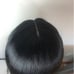 28 BLACK STRAIGHT 6” PART LACE FRONT