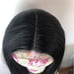 28 BLACK STRAIGHT 6” PART LACE FRONT