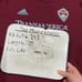 Mens Burgundy Authentic Adidas MLS Colorado Rapids Long Sleeve Team Jersey Sz XL