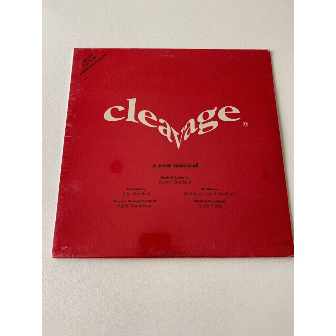 Cleavage A New Musical LP Limited Edition Buddy Sheffield 1981 NEW SEALED