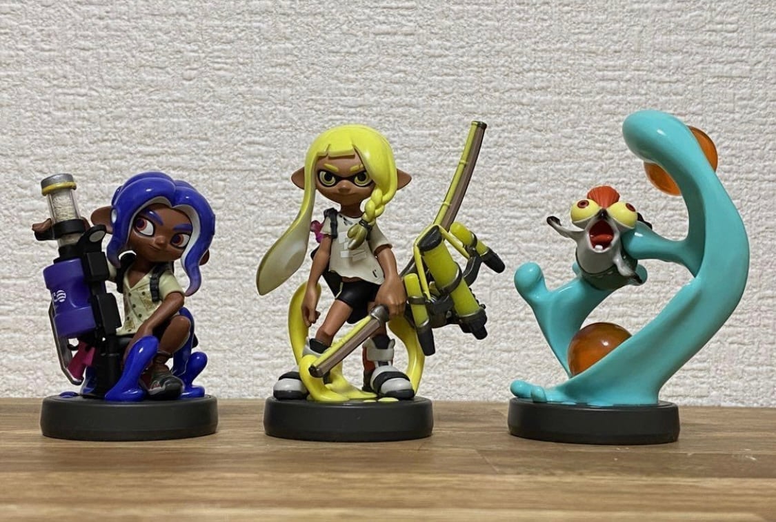Amiibo 3 without packaging