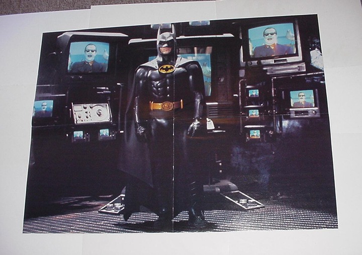 Batman Poster #19 Michael Keaton Tim Burton Movie Version The Flash DCU 2023