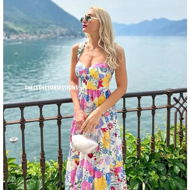 RARE!!! ZARA BLOGGER FAVE!!! Cotton Midi Dress NWT (M)