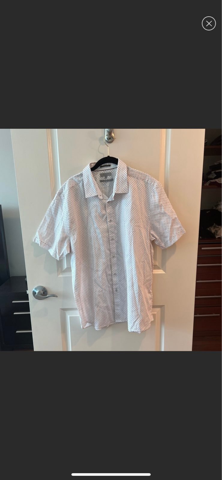 Ted Baker Men’s Short Sleeve Button Up Shirt