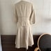 COLIENU Beige Jacket and Fluffy Skirt Set