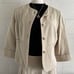COLIENU Beige Jacket and Fluffy Skirt Set