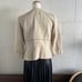COLIENU Beige Jacket and Fluffy Skirt Set