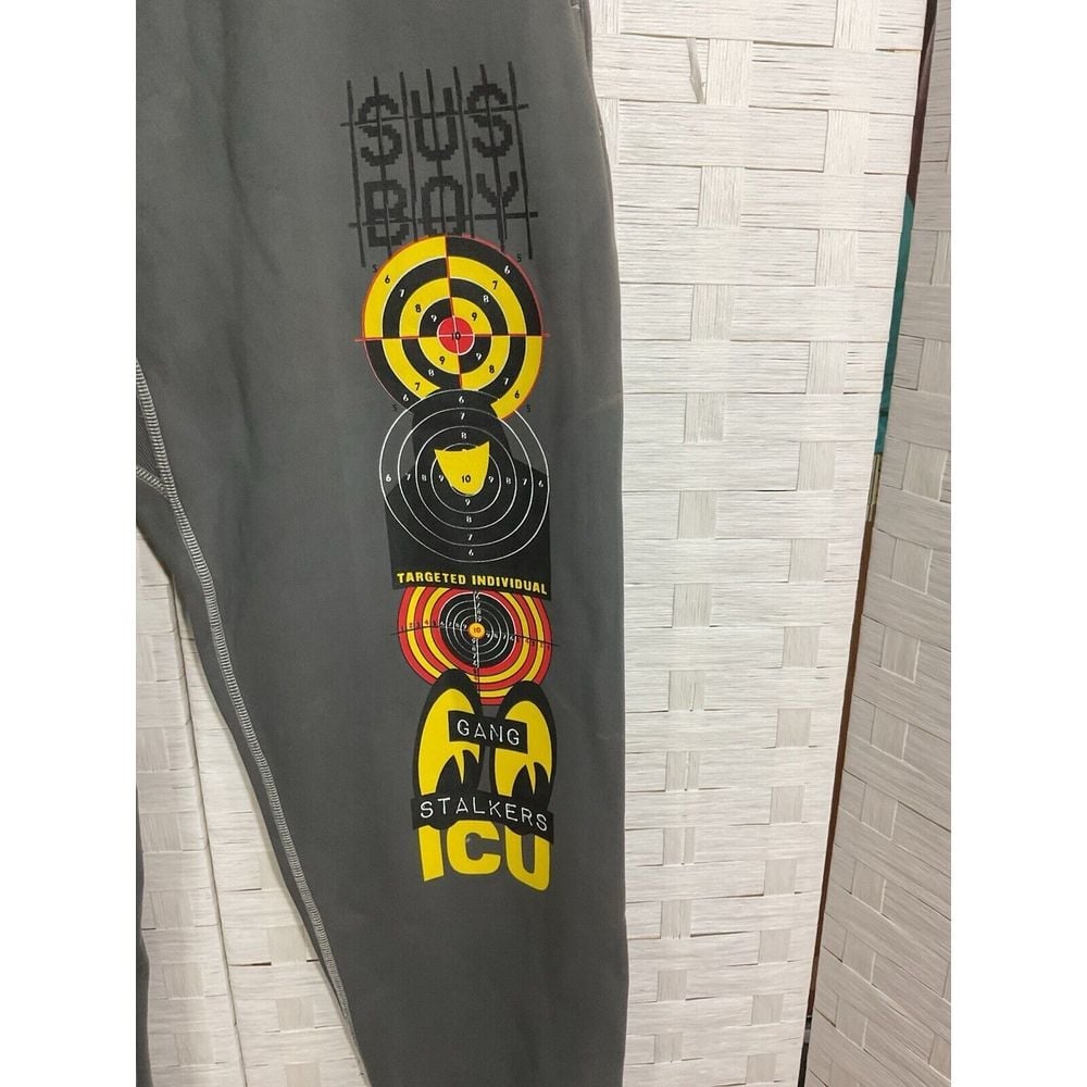 Y2K Style Sus Boy XL Sweatpants with Adjustable Waist