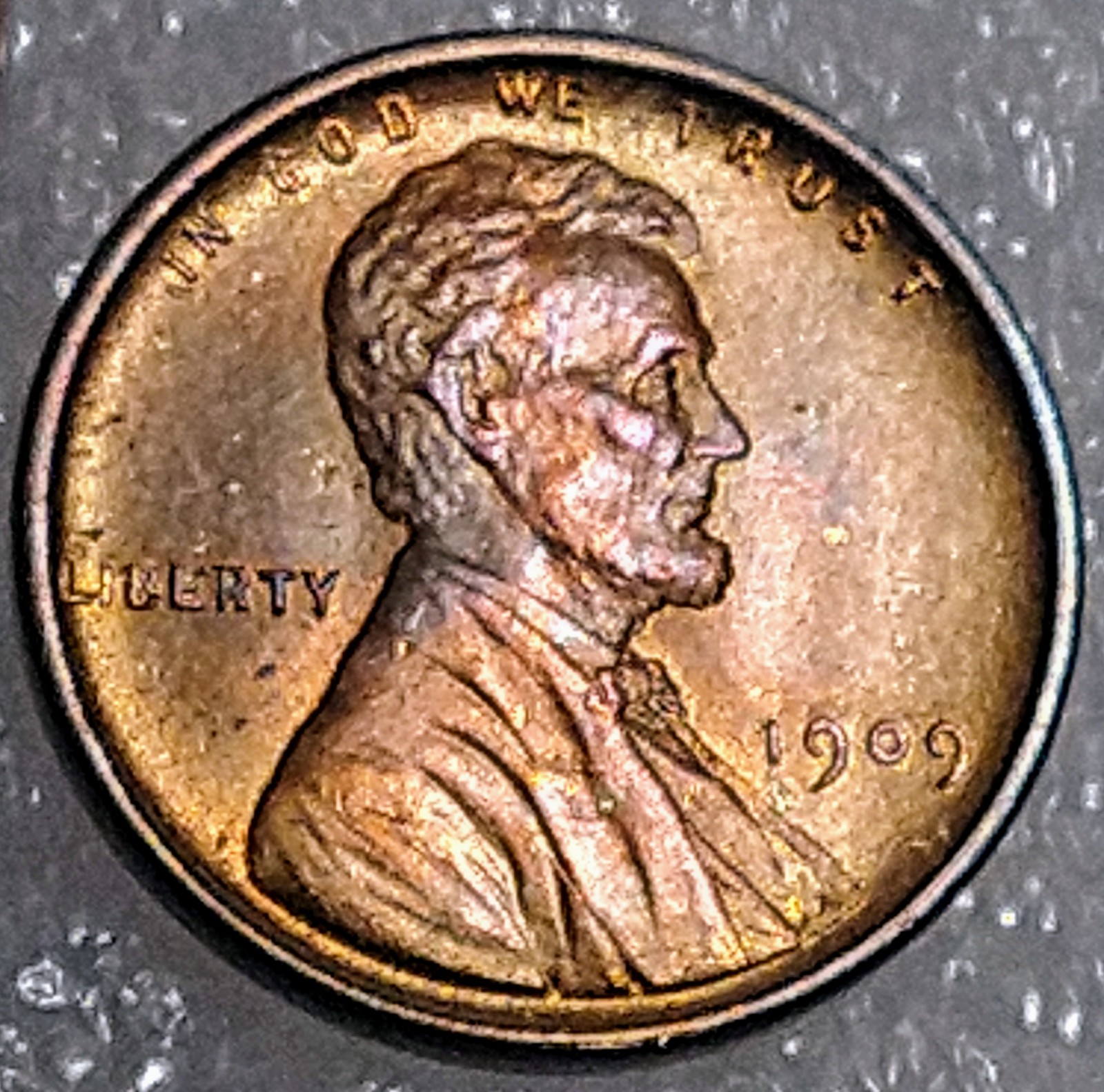 Gem Choice RED 1909vdb Wheat Penny Quality First Issue USA Genuine Beauty AU+