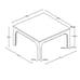 THRESHOLD™ designed with STUDIO MSGEE THETFORD COFFEE TABLE COLOR: WHITE WASH