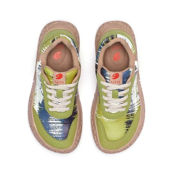 UIN Women's Walking Travel Shoes Casual Comfort Sneakers(DAWN FOREST)