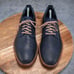 Cole Haan Tyler Grand Men's 9.5 M Blue Oxford Derby Dress Shoes Plain Toe C25105
