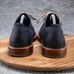 Cole Haan Tyler Grand Men's 9.5 M Blue Oxford Derby Dress Shoes Plain Toe C25105
