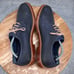 Cole Haan Tyler Grand Men's 9.5 M Blue Oxford Derby Dress Shoes Plain Toe C25105