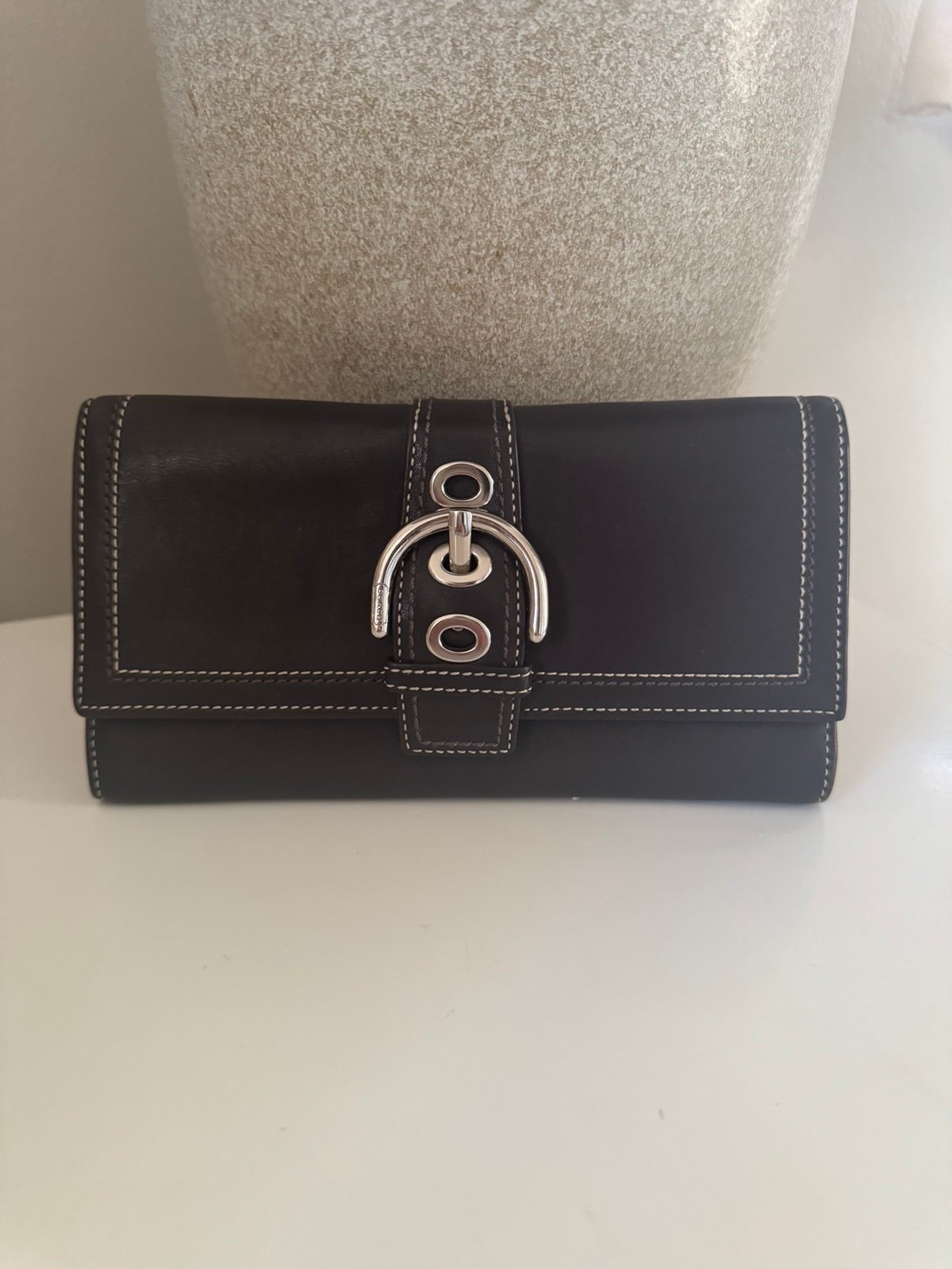 Coach leather wallet