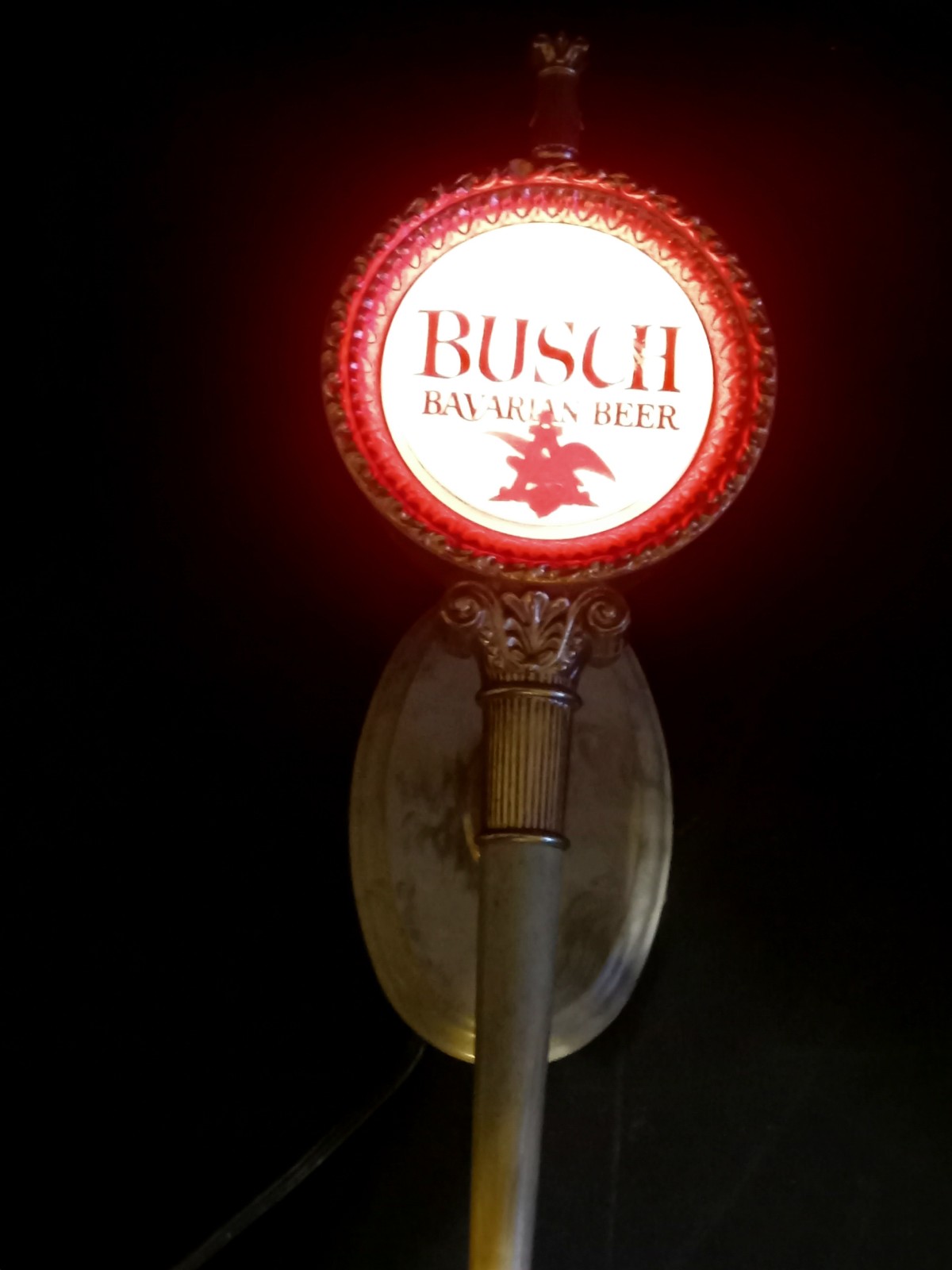 70s, Busch Bavarian beer light (RARE) Einheiser Bush.