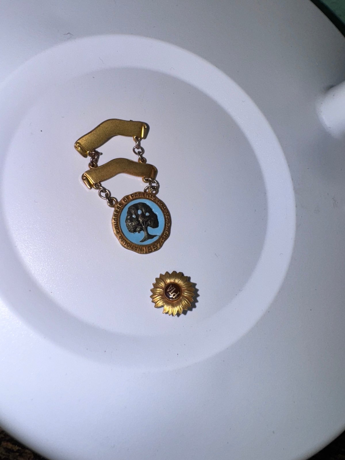 2 10k PTA pins vintage