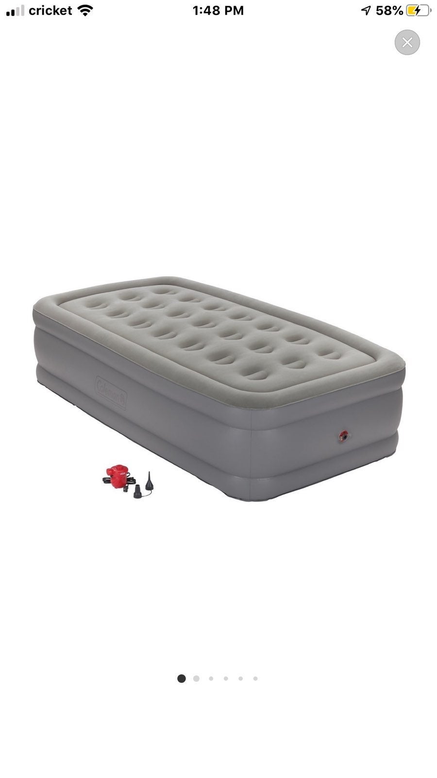 Coleman GuestRest double high Mattress