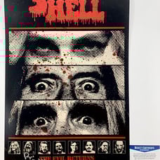 Bill Moseley Autographed 3 From Hell 11x17 Movie Poster C Signed Otis BAS COA