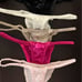 6 pk micro silk thong