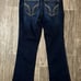 Hollister Soft Stretch Mid Rise Boot Cut Jeans Womens 17R 33x31