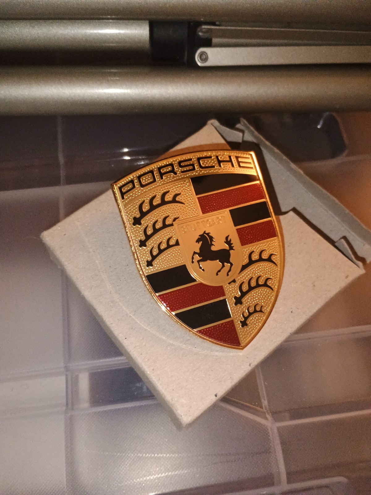Porsche Emblem Crest Badge
